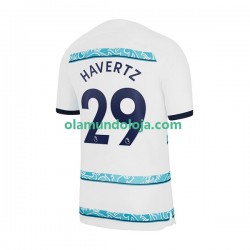 Camisola Chelsea Havertz 29 Homem Equipamento Segundo 2022-2023 Manga Curta